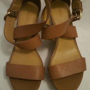 Franco Sarto Strappy Mallory Wedges
